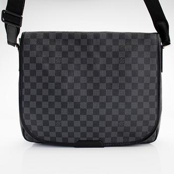 Louis Vuitton, a Damier Graphite 'Daniel MM Messenger Bag.