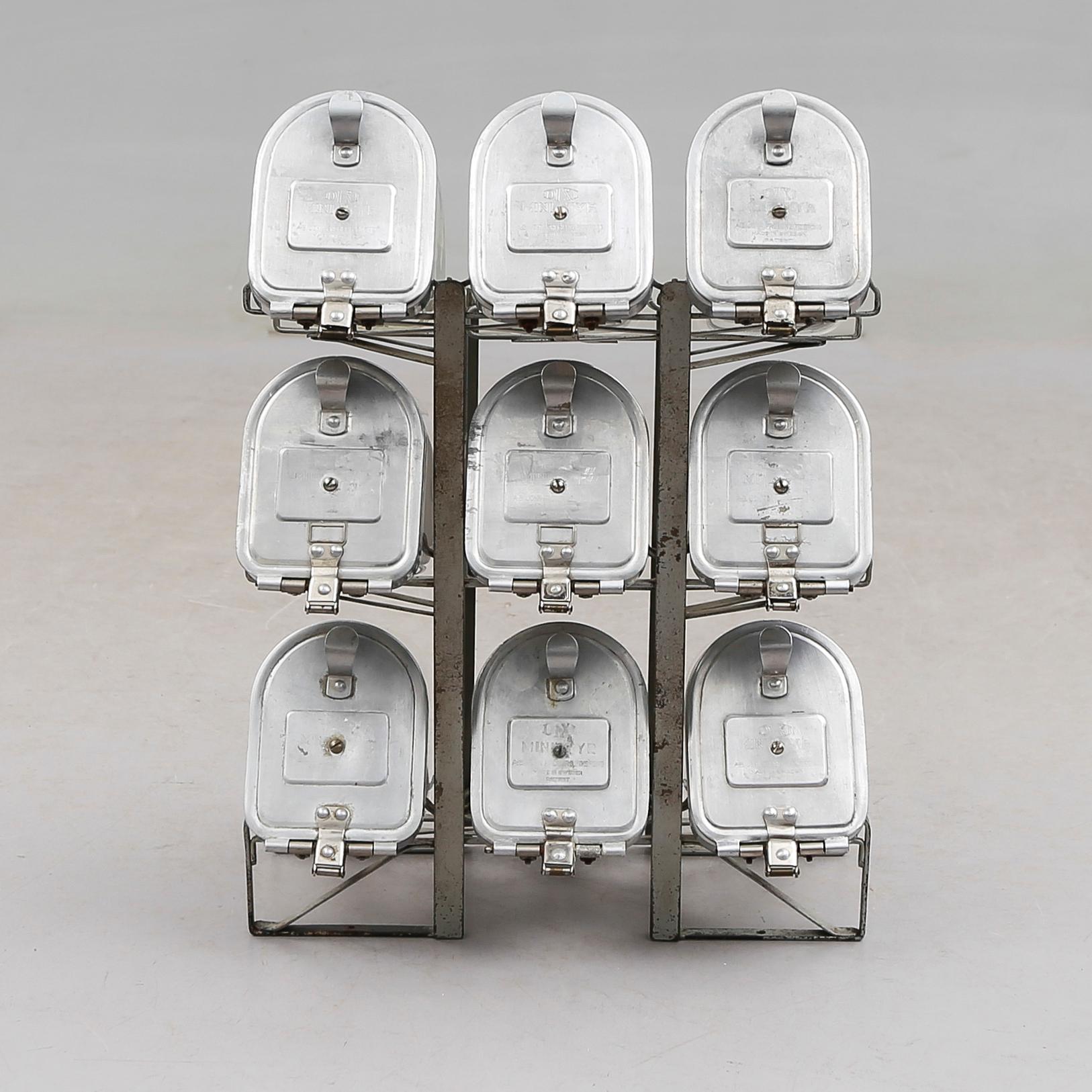 KONFEKTYRSTÄLL, Dixi Miniatyr, A-B John Fröberg, Finspong, 1900-talets mitt.