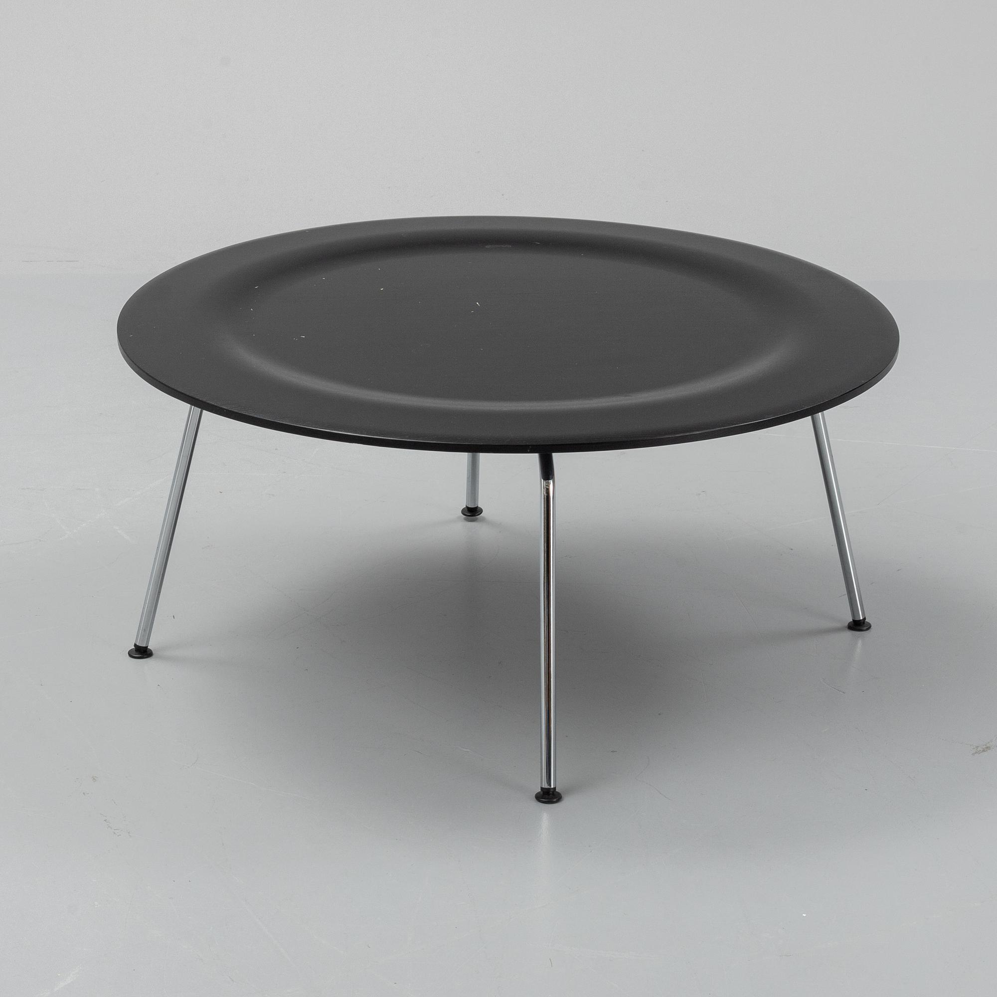Charles and Ray Eames, a 'CTM' coffee table, Vitra 2011.