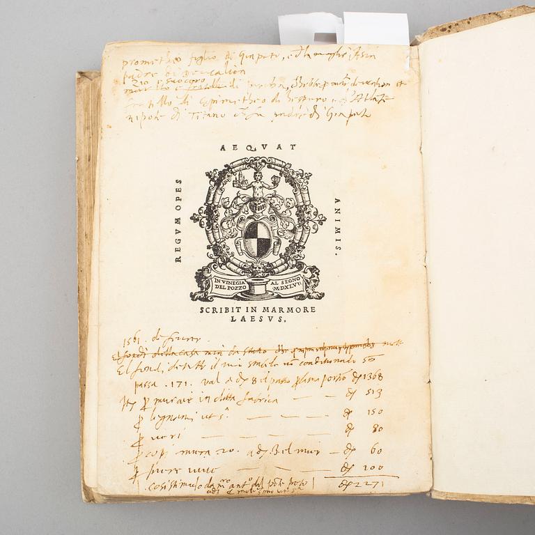 BOK, Boccaccio’s Genealogy of the Pagan Gods, 1547.