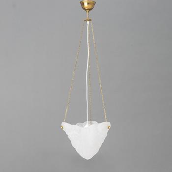 Ceiling lamp, possibly France, first half of the 20th century.