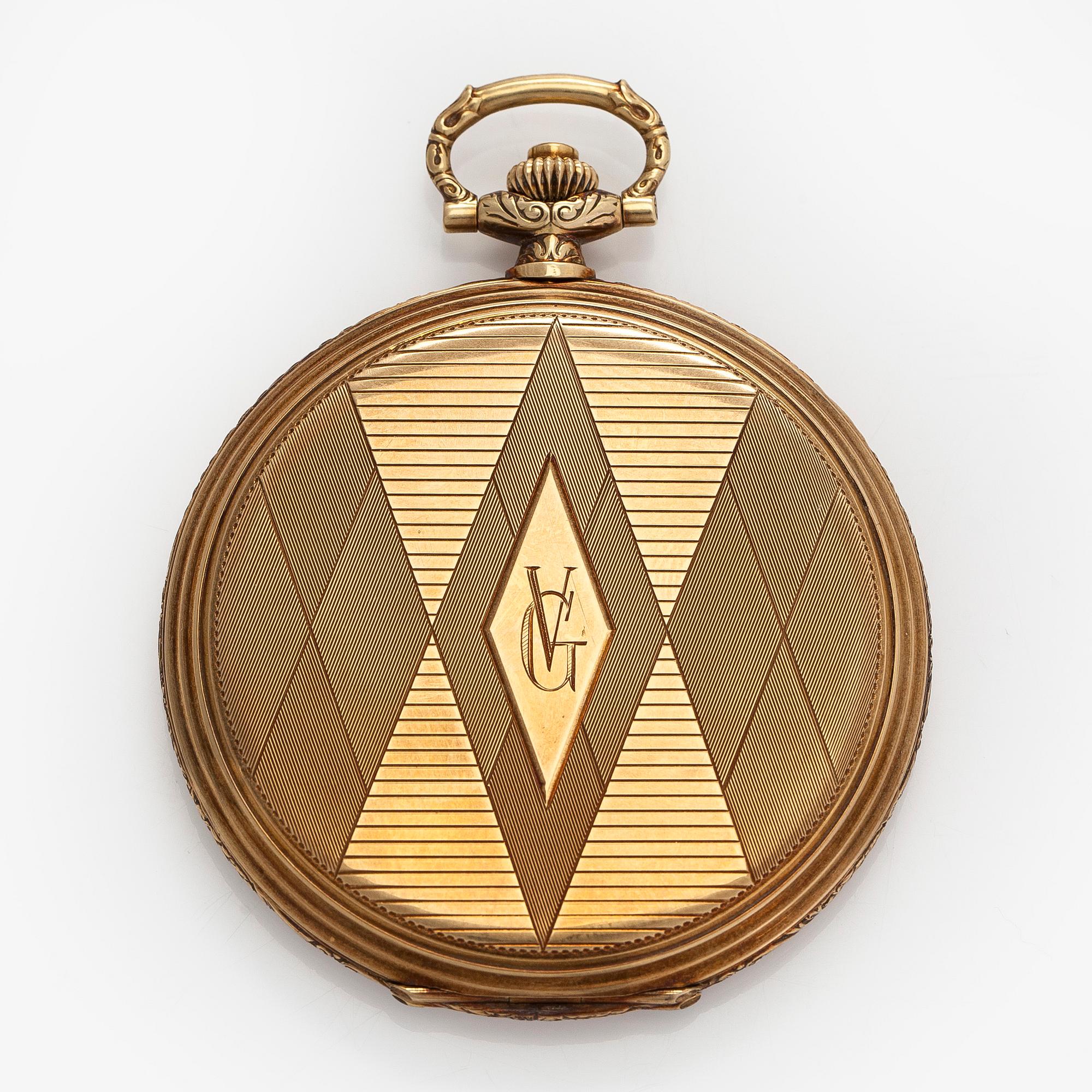 Zenith, taskukello, savonette, 50 mm.