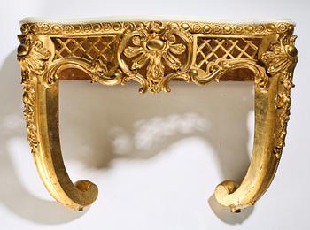 KONSOLBORD, nyrokoko, sent 1800-tal.