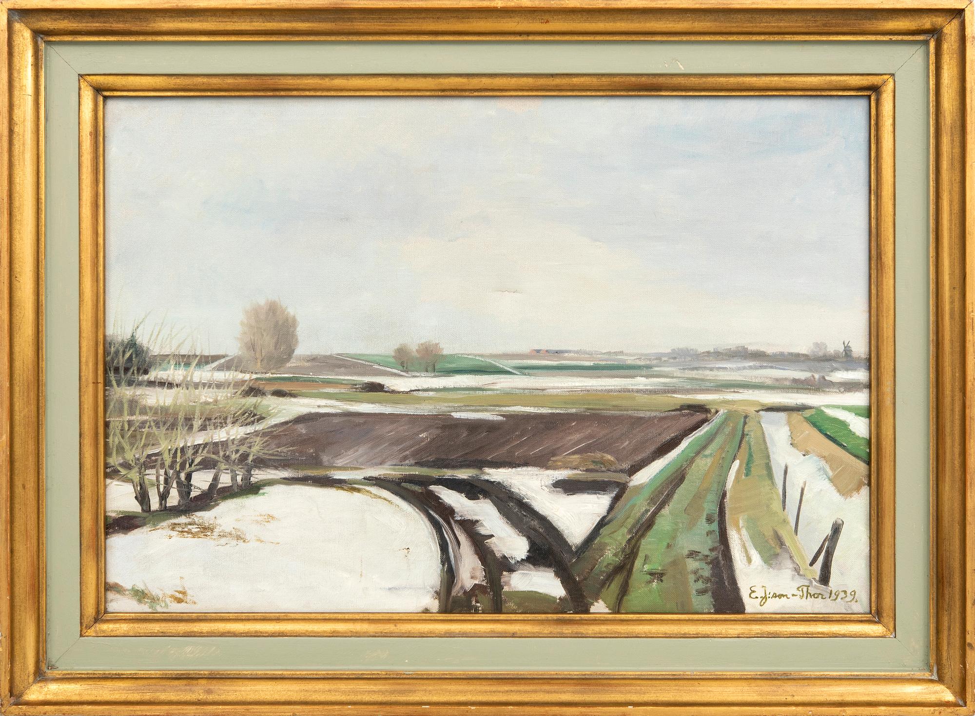 Emil Johanson-Thor, "Motiv från Eslöv".