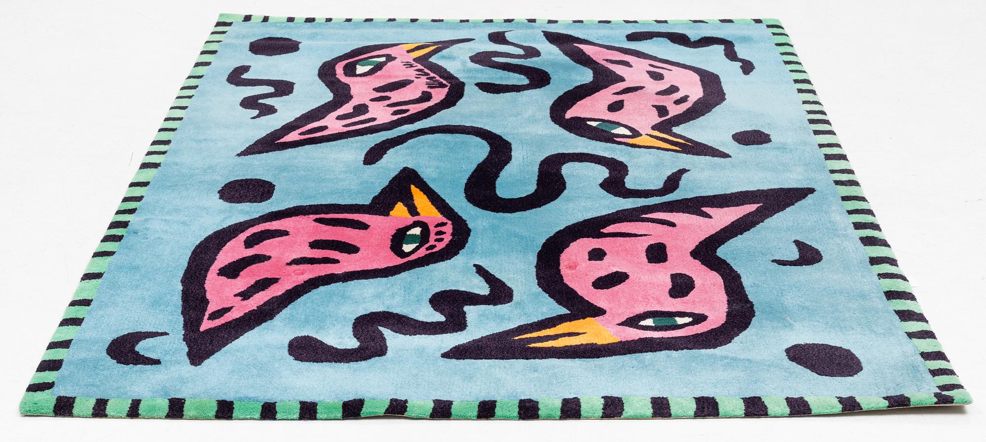 Ulrica Hydman-Vallien, matta, ca 239 x 177 cm.