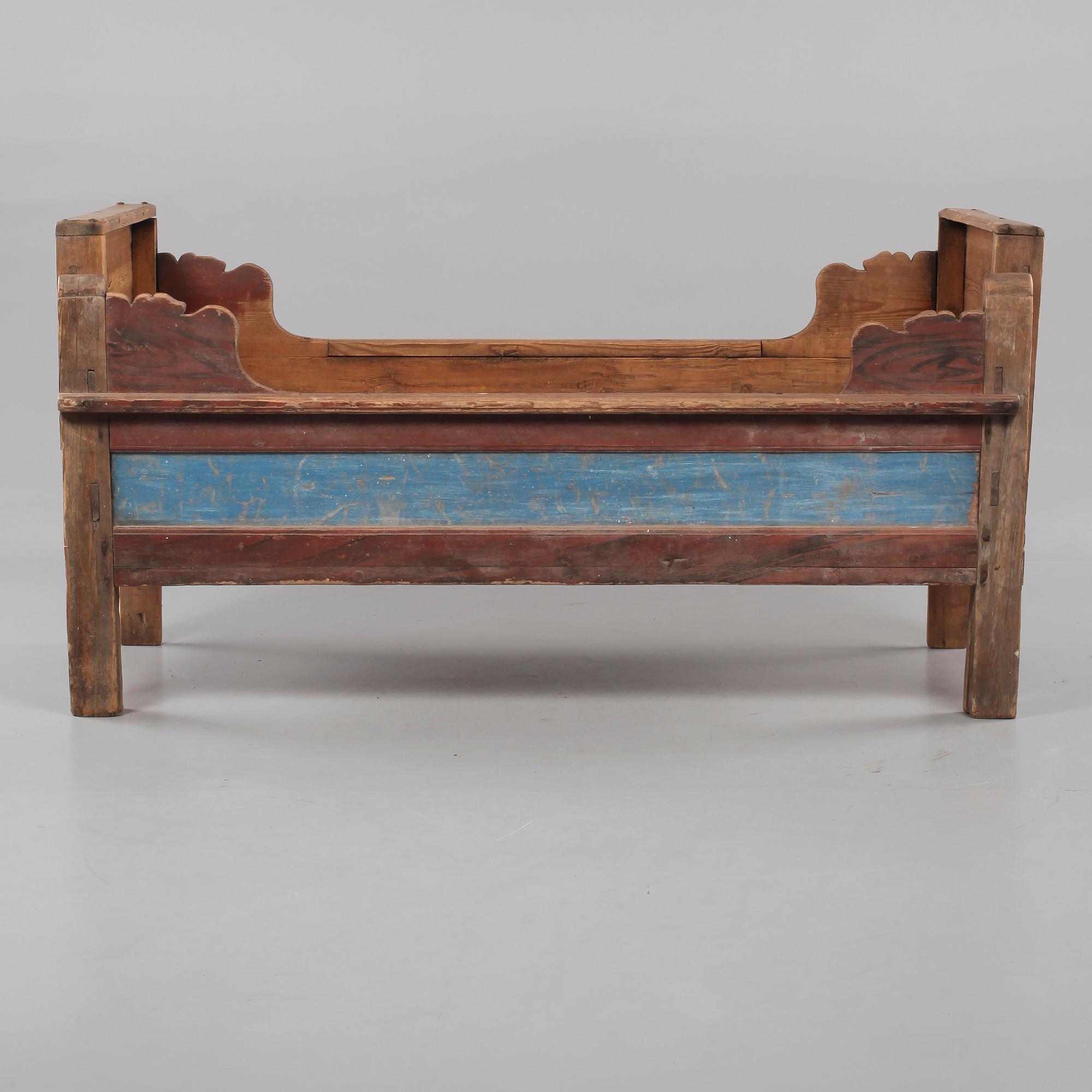 SÄNG, allmoge, 1800-tal.
