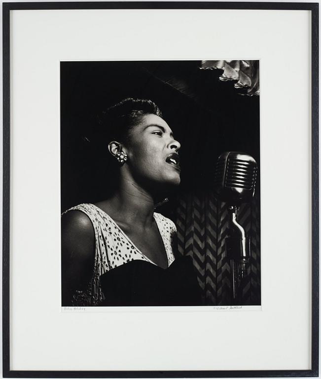 William Gottlieb, "Billie Holiday", 1940's.