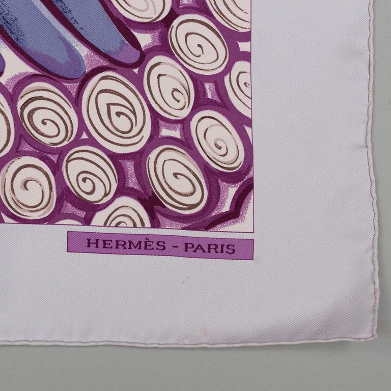 HERMÈS, scarf, "Ceramique Ottomane".