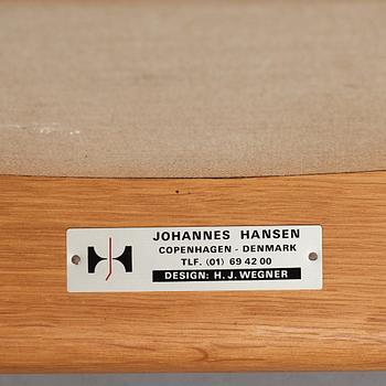 HANS J WEGNER, a model "JH 513" chair for Johannes Hansen, 1960's.