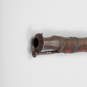 A 19th century musket, probably from the Ottoman Empire.