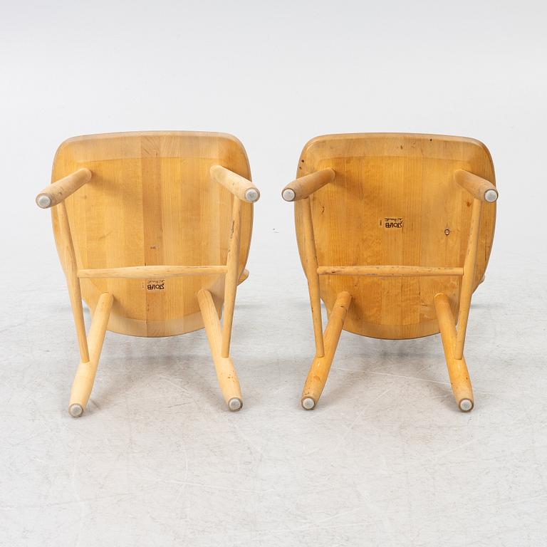 Carl Malmsten, stolar, 8 st, "Lilla Åland", Stolab, 2000. och 2013.