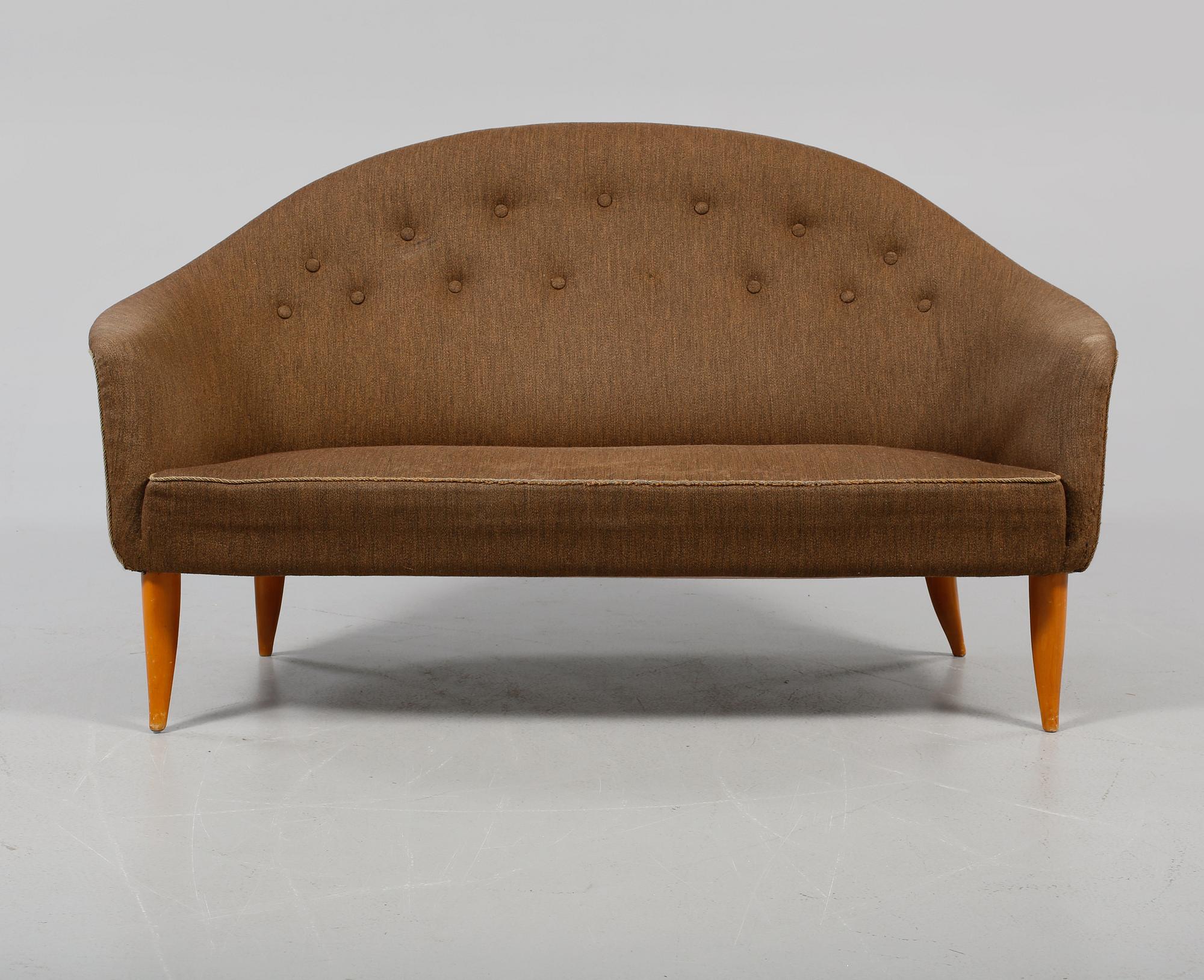SOFFA, "Lilla paradiset", Kerstin Hörlin-Holmquist, ur NK:s Triva serie "Paradiset", formgiven 1958.