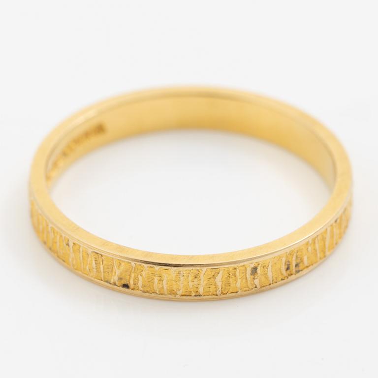 Lapponia, ring 18K gold, Finland 1978.