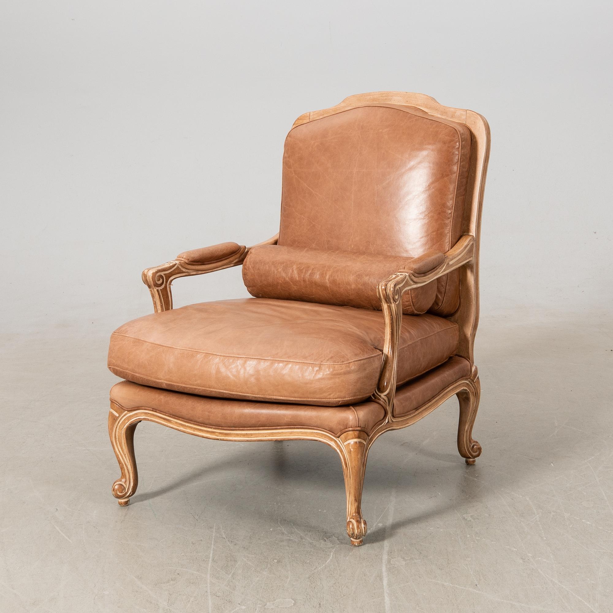 Armchair Louis XV style, modern production.