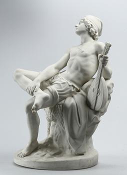 FIGURIN, parian, Gustavsberg, 1900-tal.