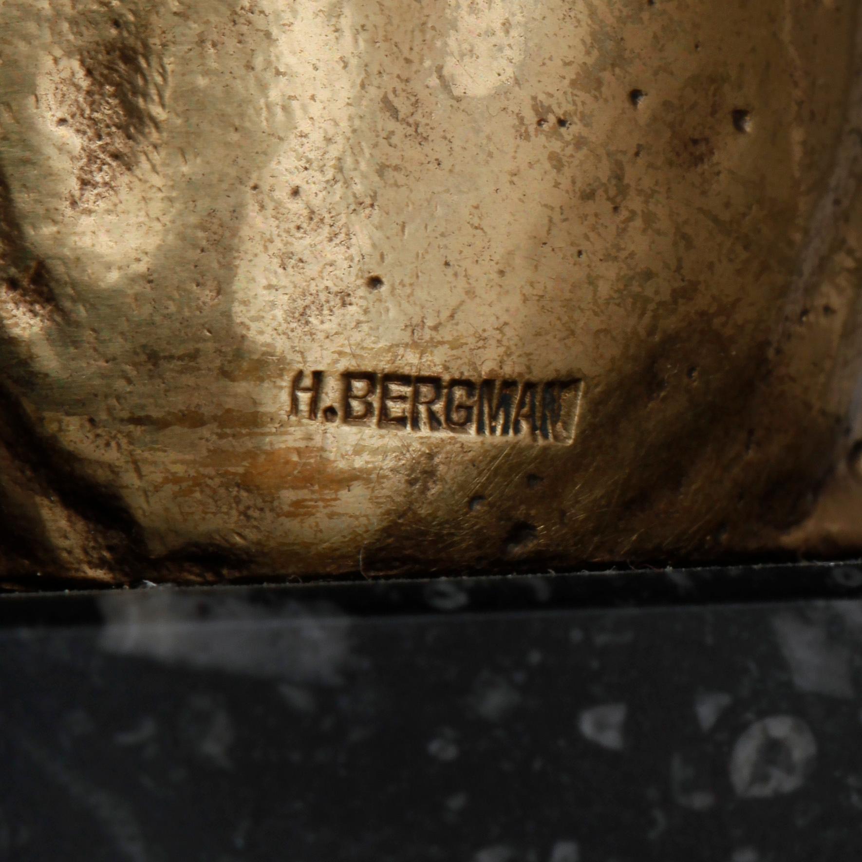 OKÄND KONSTNÄR. Bergmans gjuteri, 1900-talets andra hälft.