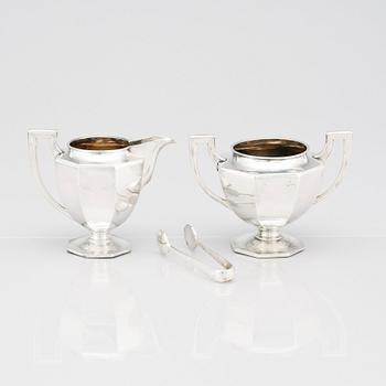 Schatull med silverservis, Japan, Miyamoto Shoko, Tokyo, tidigt 1900-tal.