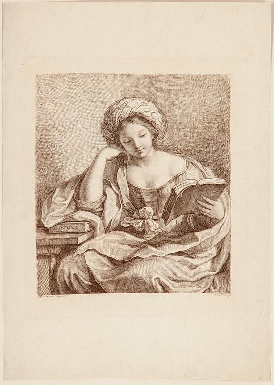 PARTI, GRAFIK, 26 st, äldre gravyrer 1700/1800-tal, bla. Francesco Bartolozzi.