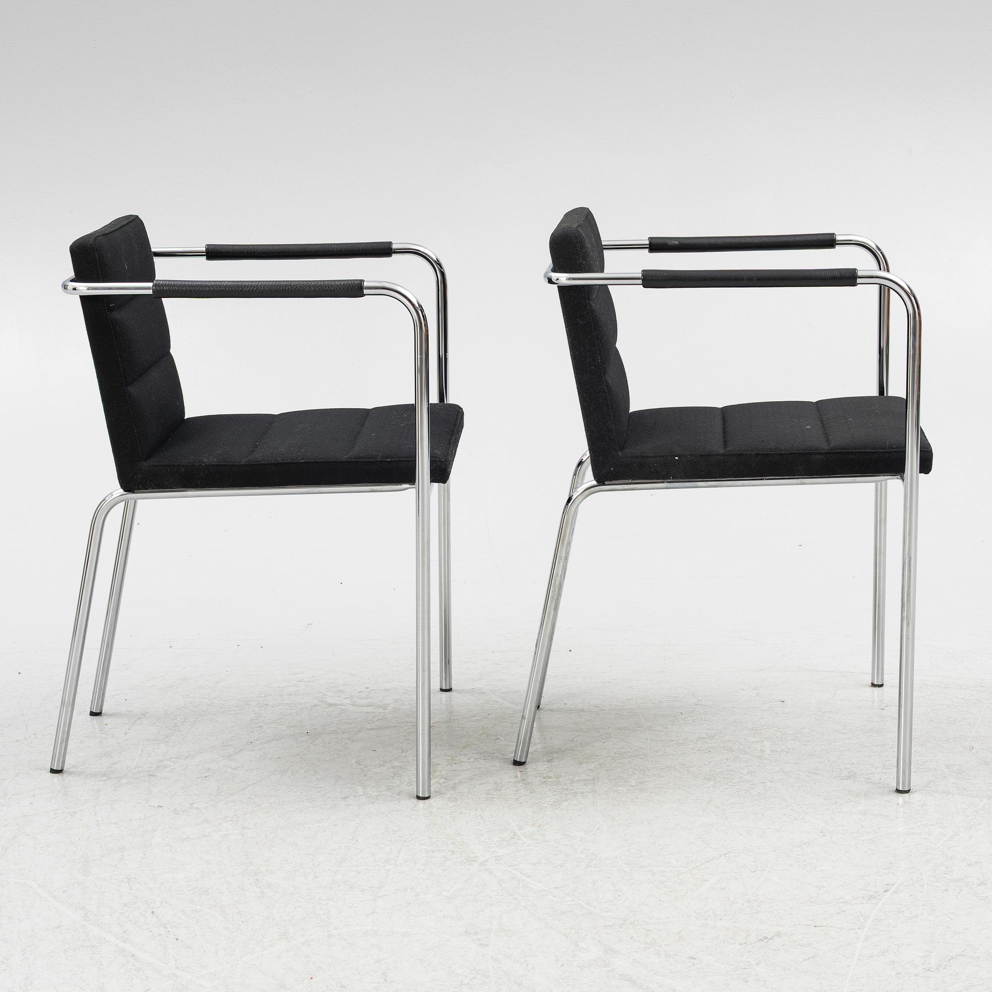 Gunilla Allard, a pair of 'Cinema sport' chairs , Lammhults.