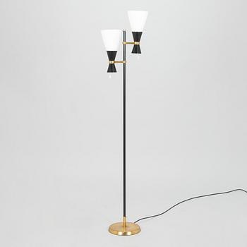 Maria Lindeman, golvlampa, modell K10-2, Idman, 1900-talets mitt.