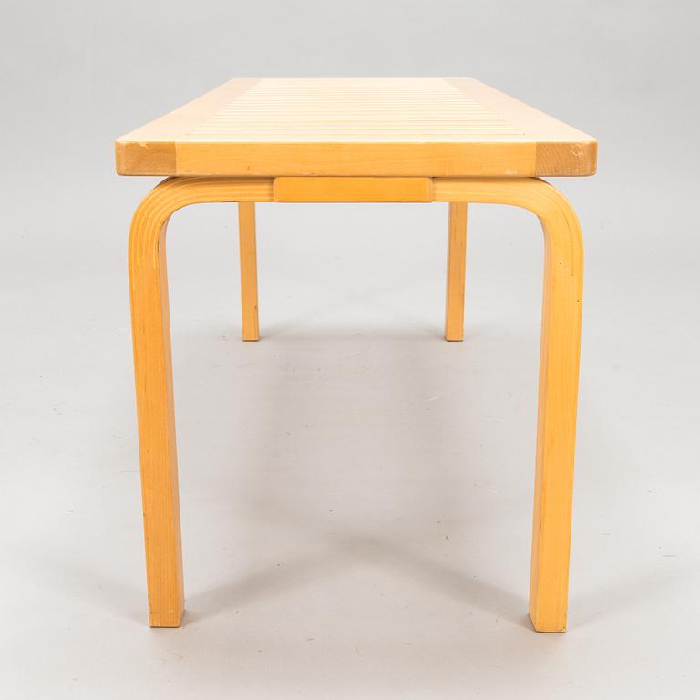 Alvar Aalto, A late 20th century '153A' bench for Artek.