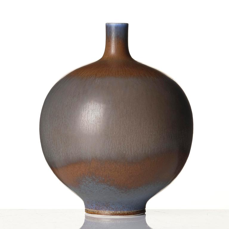 Berndt Friberg, vase, stoneware, Gustavsberg Studio 1965.