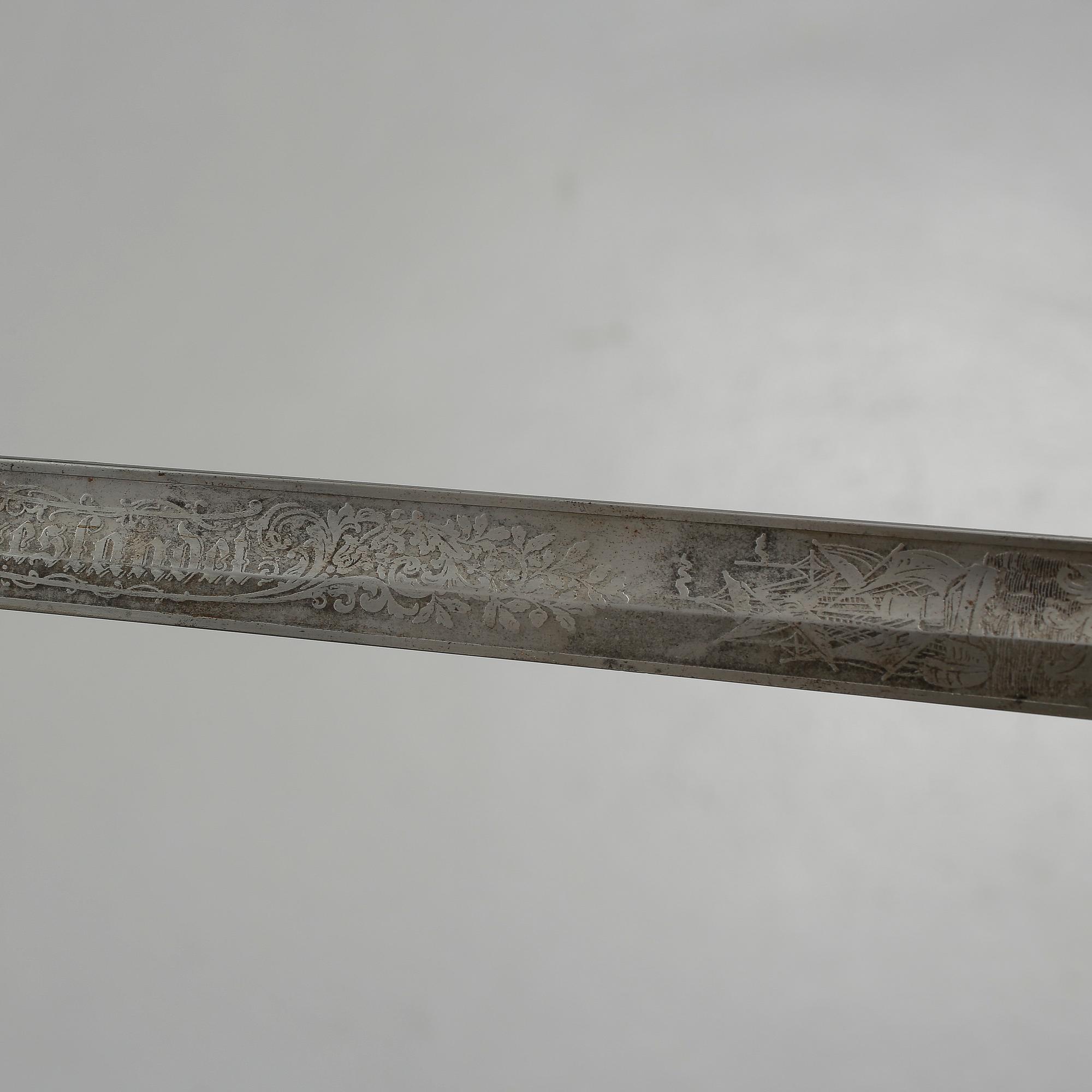 SABEL, för officer vid flottan, m/ 1878-1915.