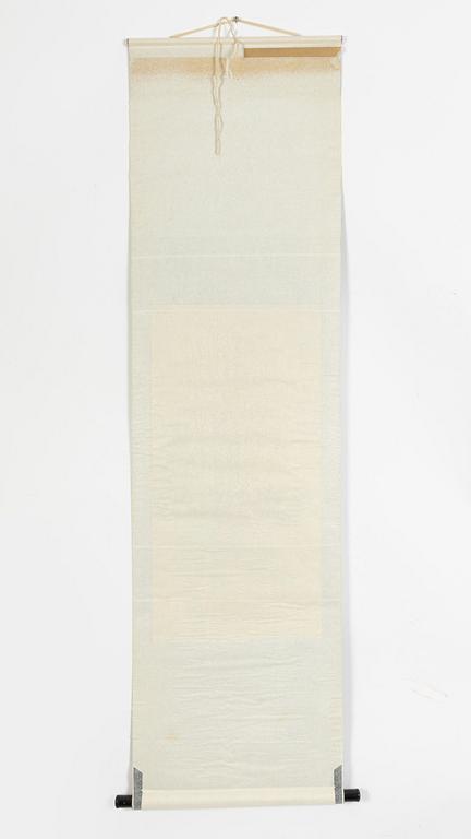 Unknown artist, a decorative scroll painting on silk, China, second half of the 20th century.