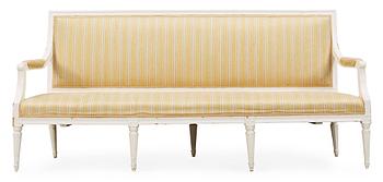 A Gustavian late 18th century sofa.