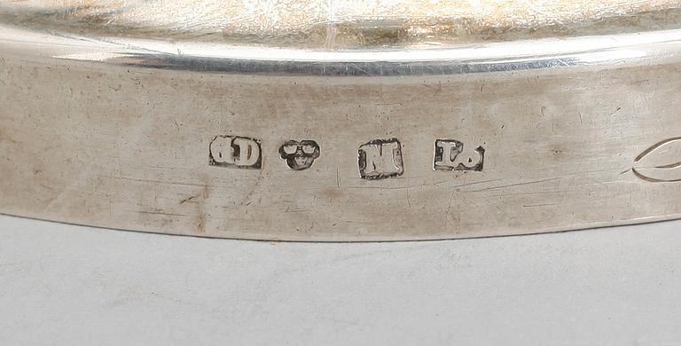 LJUSSTAKAR, ett par. Silver. Guldvaru AB Malmö, 1965. Tot ca 175 g.