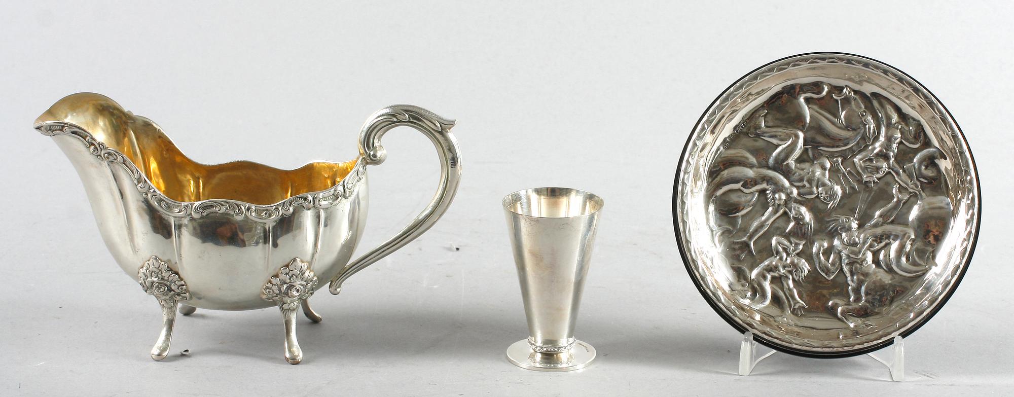 PARTI SILVER, 6 delar. Div mästare 1800/1900-tal.