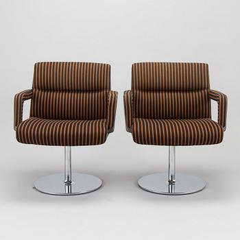 Eero Aarnio, tuoleja, 4 kpl, Martela Ltd Finland, 1975.