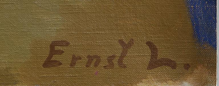 ERNST LARSSON, olja på duk, sign. Även a tergo sign Ernst Larson o dat -48.