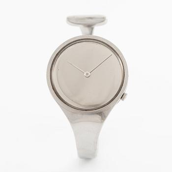 Georg Jensen, "L.U. Chopard & Cie", design Vivianna Torun Bülow-Hübe, wristwatch, 33 mm.