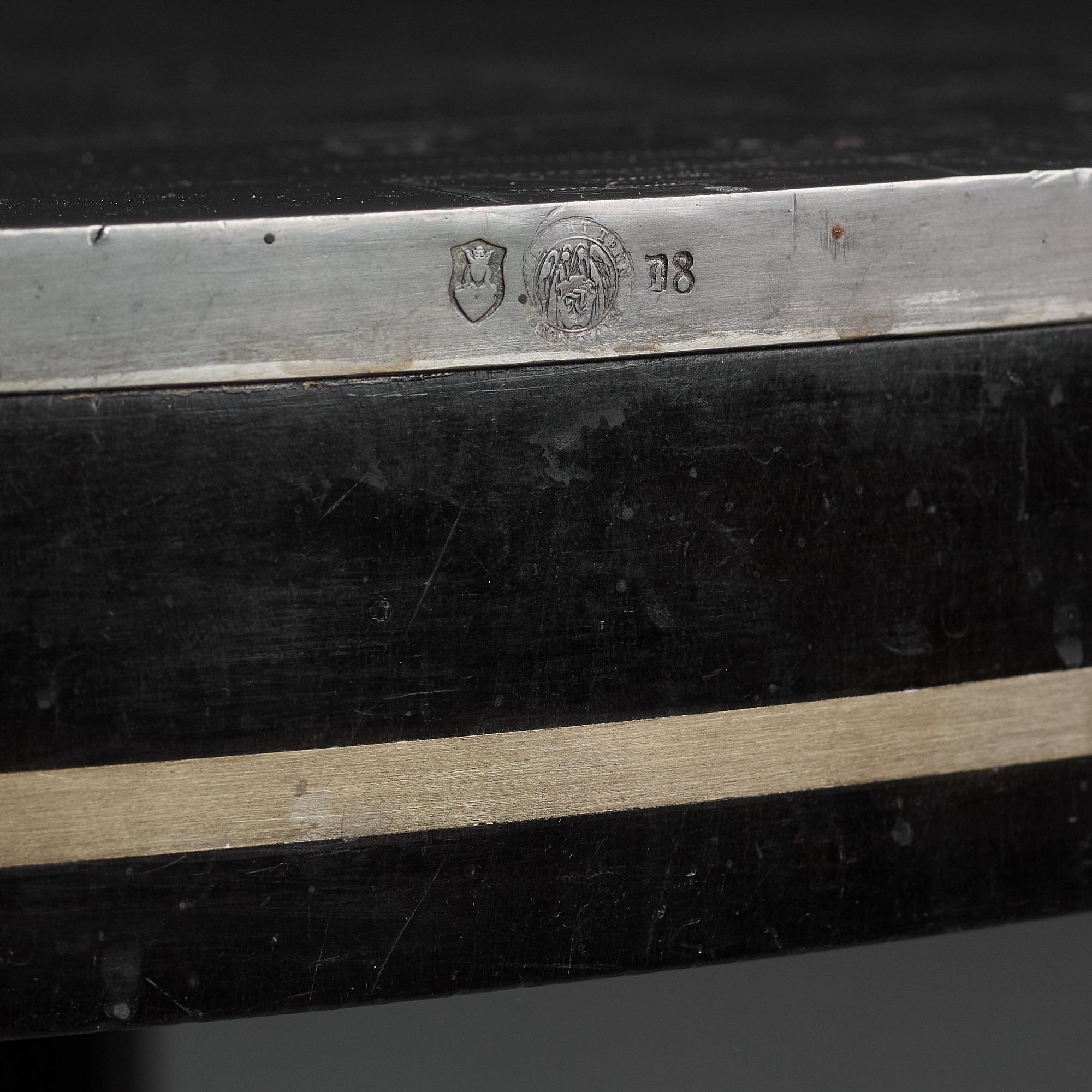 Olof Ågren, & probably Björn Trägårdh or Uno Åhrén, a pewter top table, Stockholm 1930.
