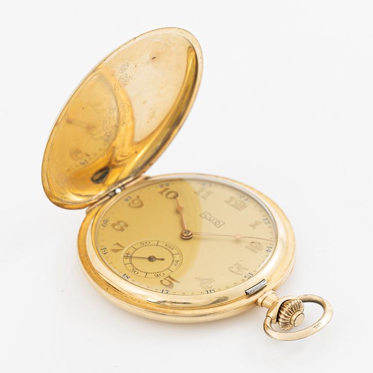 L.U.C, “Chopard”, pocket watch, hunter case, 52 mm.