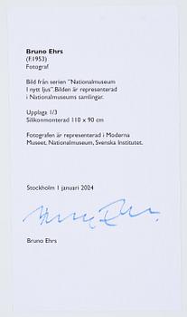 Bruno Ehrs, "Nationalmuseum i skymningsljus", 2018.