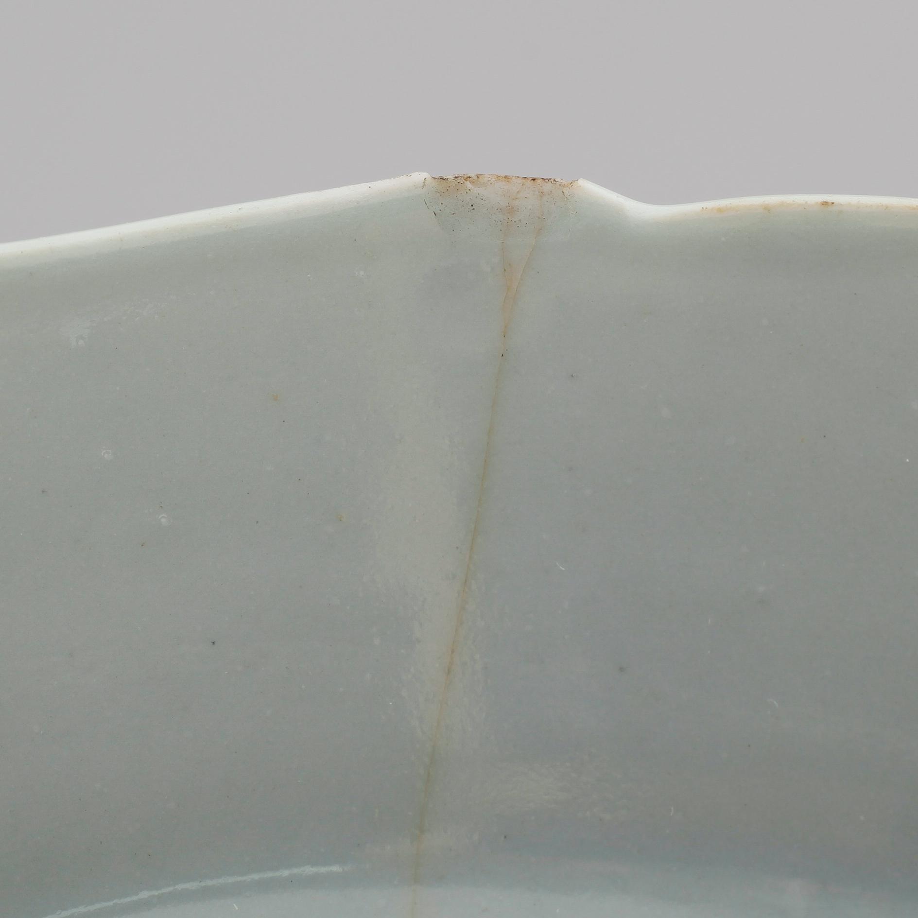 TALLRIKAR, 3 st, porslin, Kina, Qianlong 1736-1795.