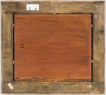 WILHELM VON GEGERFELT, oil on panel, signed.