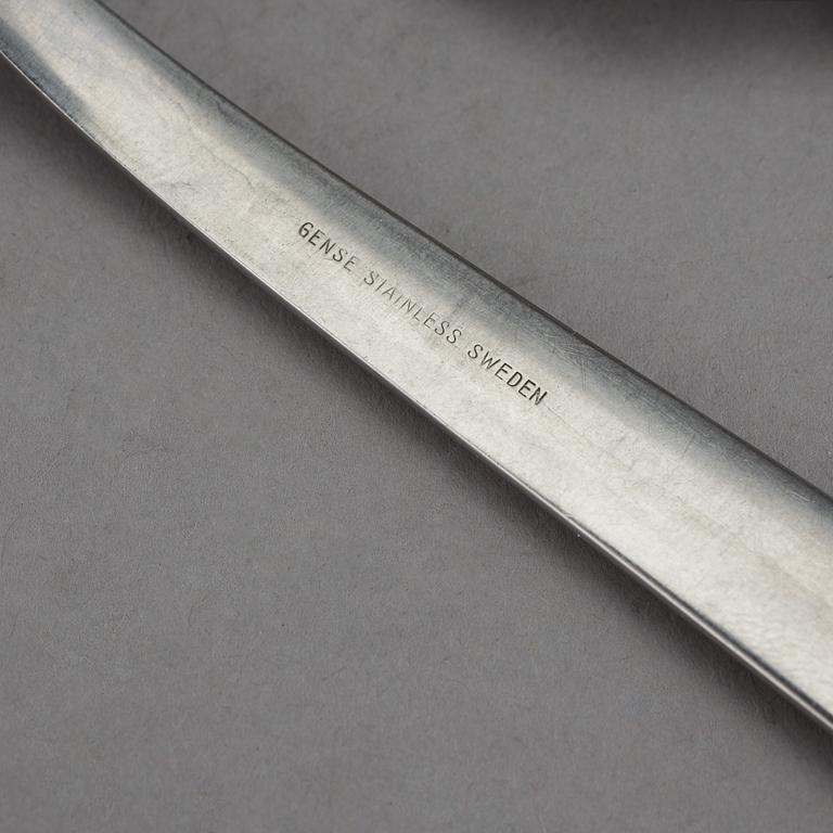 BESTICKSERVISDELAR, 129 st, rostfritt stål, Thebe, Folke Ahrström, Gense. Formgivna 1944.