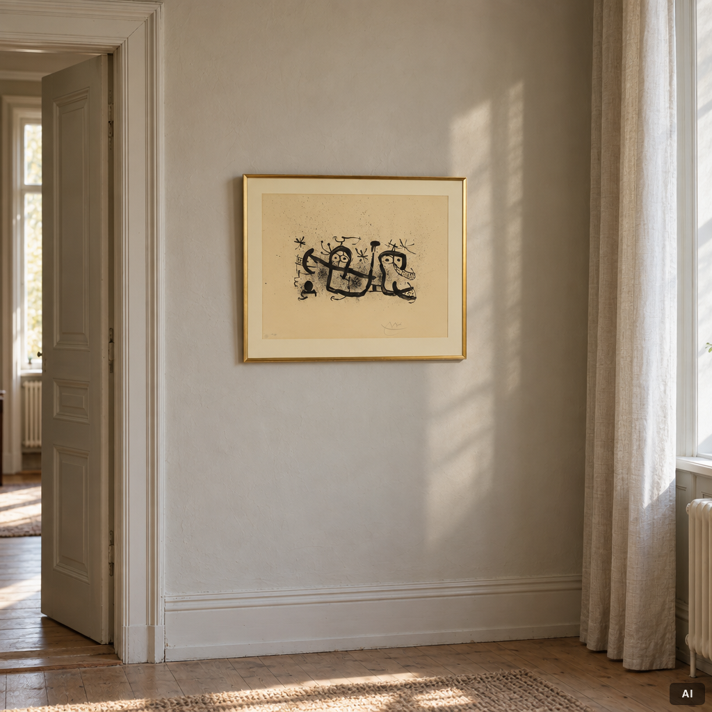 Joan Miró, "Ma de proverbis".