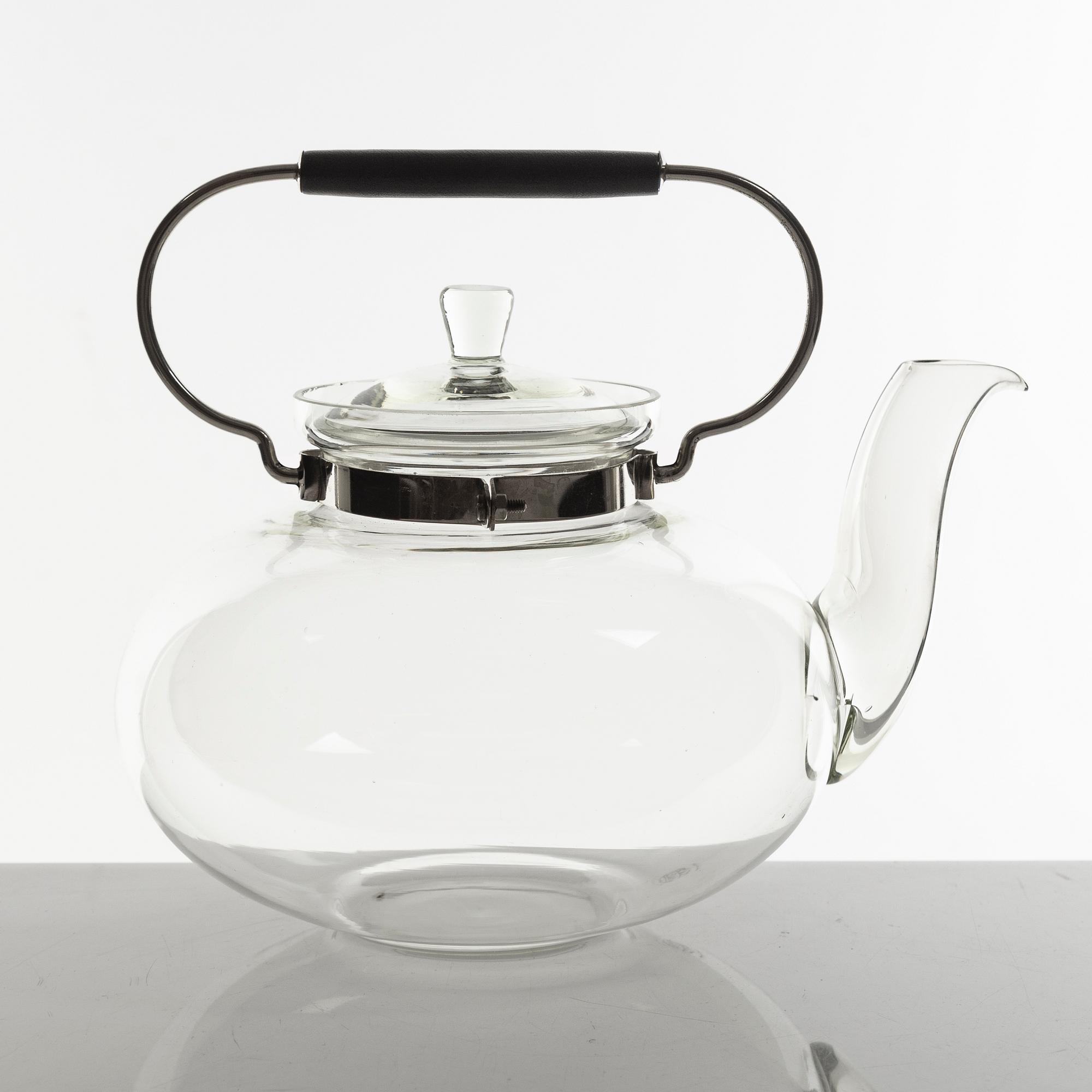 Ladislav Sutnar, teservis, glas, 13 delar, märkta Palex, made in Bohemia.