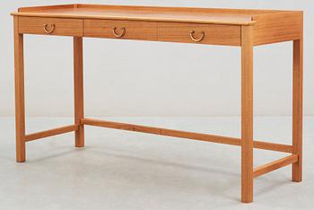 A Josef Frank mahogany desk, Svenskt Tenn, model 2115.