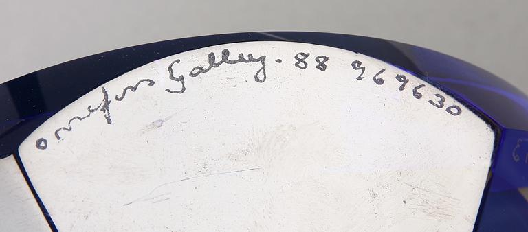 SKULPTUR, glas, Eva Englund, Orrefors Gallery, sign o dat -88, numr 47/50.