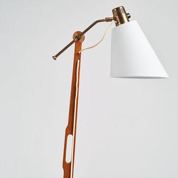 Hans Bergström, golvlampa, modell "544", ateljé Lyktan, Åhus, 1940-50-tal.