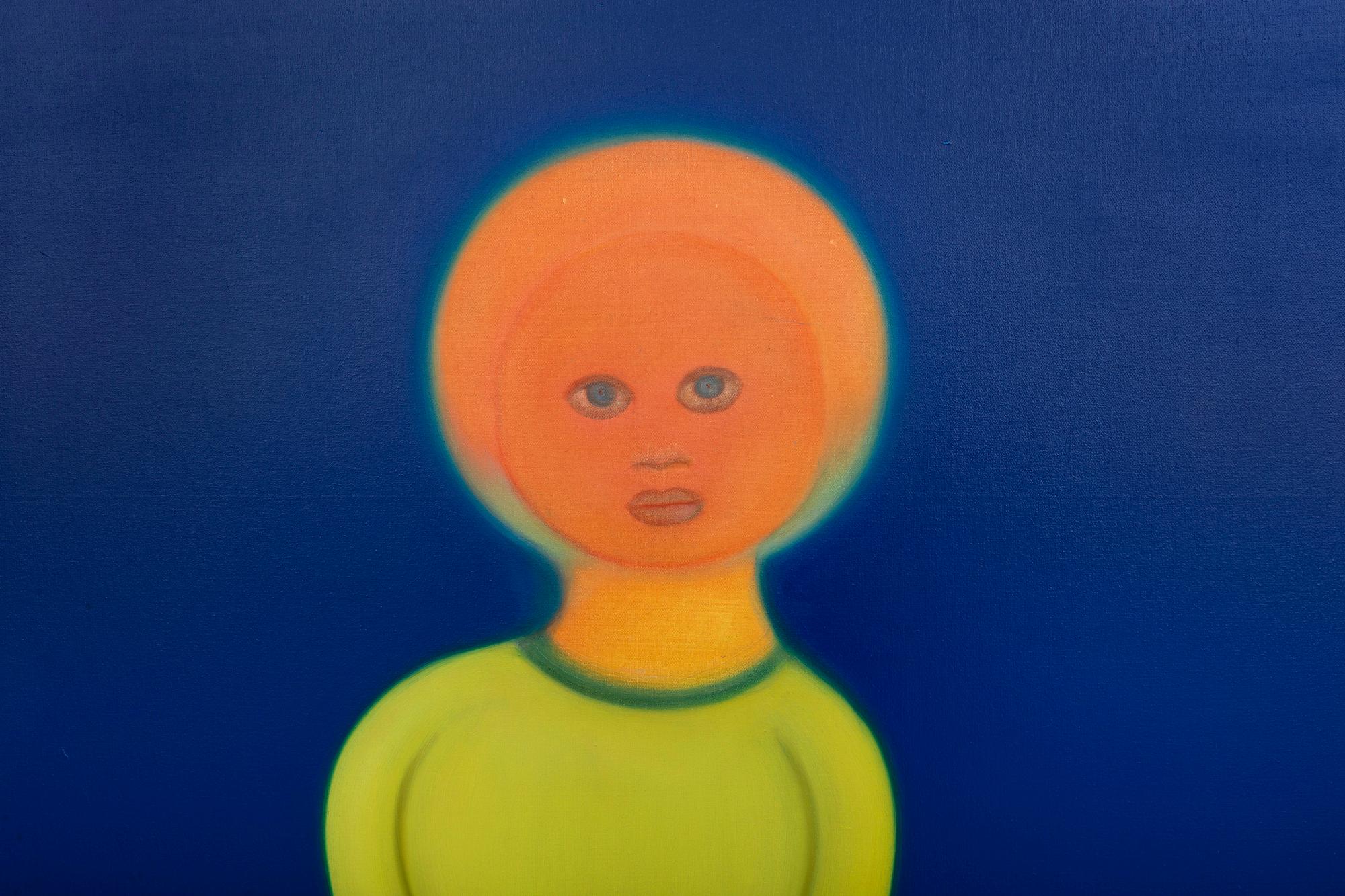 MARI SUNNA, a signed and dated oil on canvas.