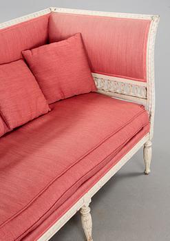 A late gustavian sofa from around year 1800.