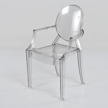 KARMSTOL, "Louis Ghost", Philippe Starck, 1900/2000-tal.