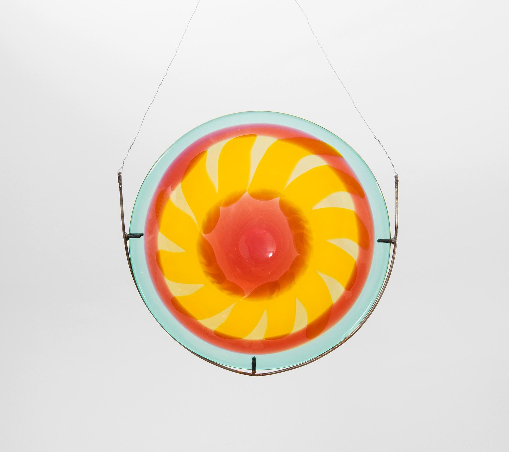 Berit Johansson, window sculpture signed and dated Sjöhyttan 1996.