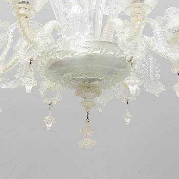 A Venetian style chandelier, mid-20th Century.